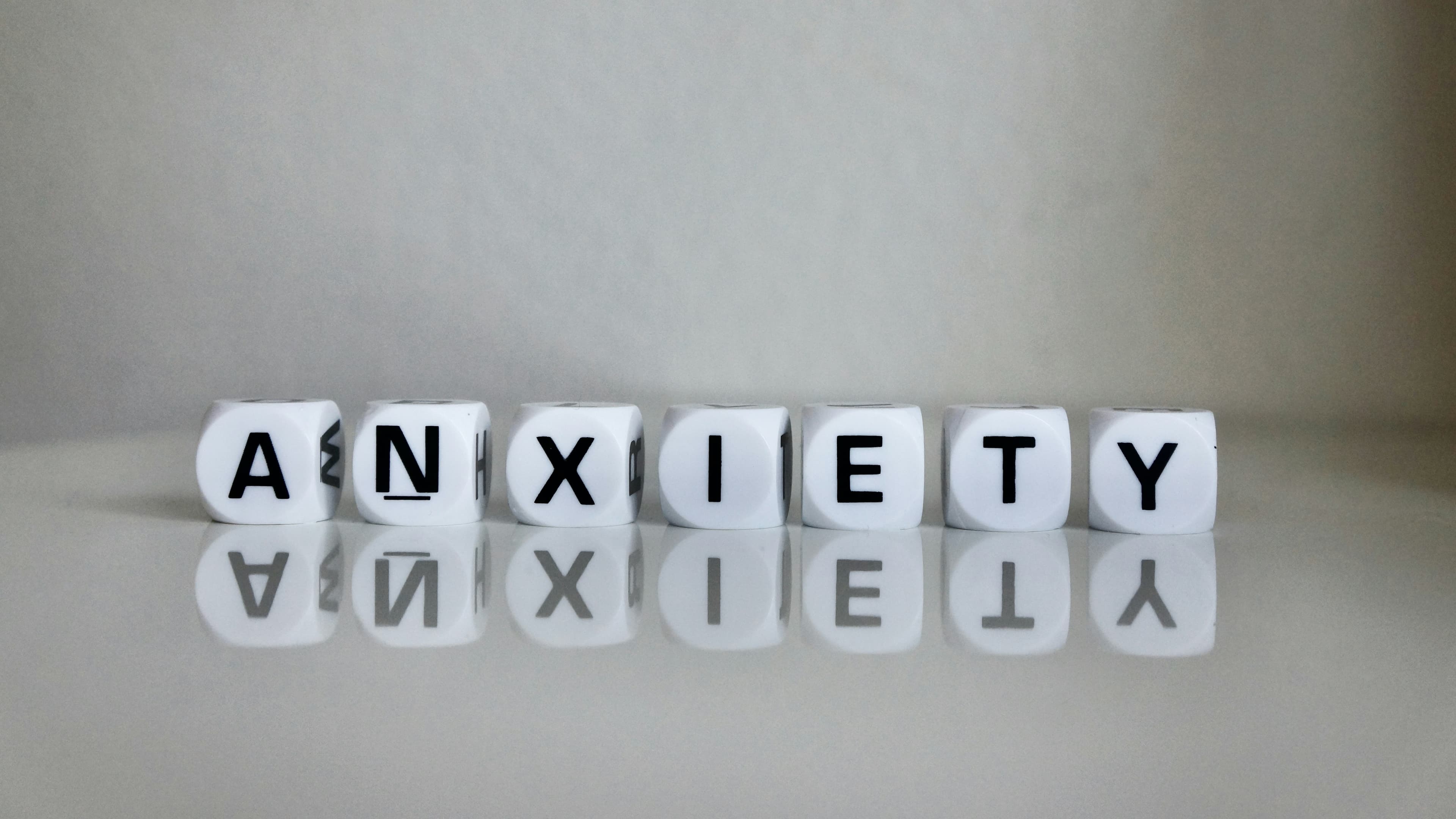 Peaceful landscape for anxiety relief