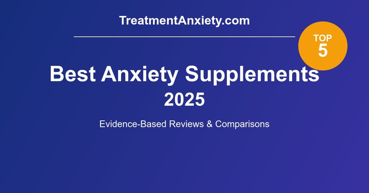 Best Anxiety Supplements of 2025